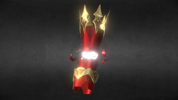 Ascended Sample Queen - 3D prop 3D Model