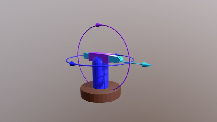 Kinematický reťazec RRT 3D Model