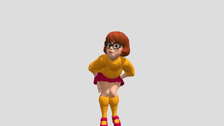 Velma Snake Hip Hop Dance 3D Model