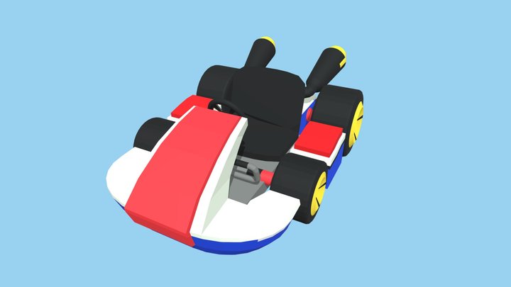 Standard Kart 3D Model