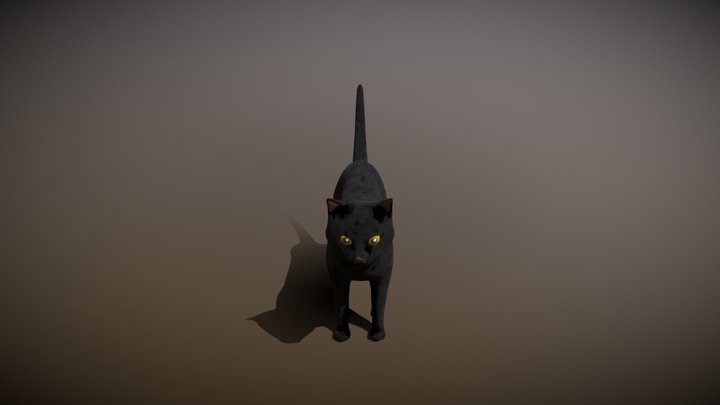 Cat - Textured 3D Model