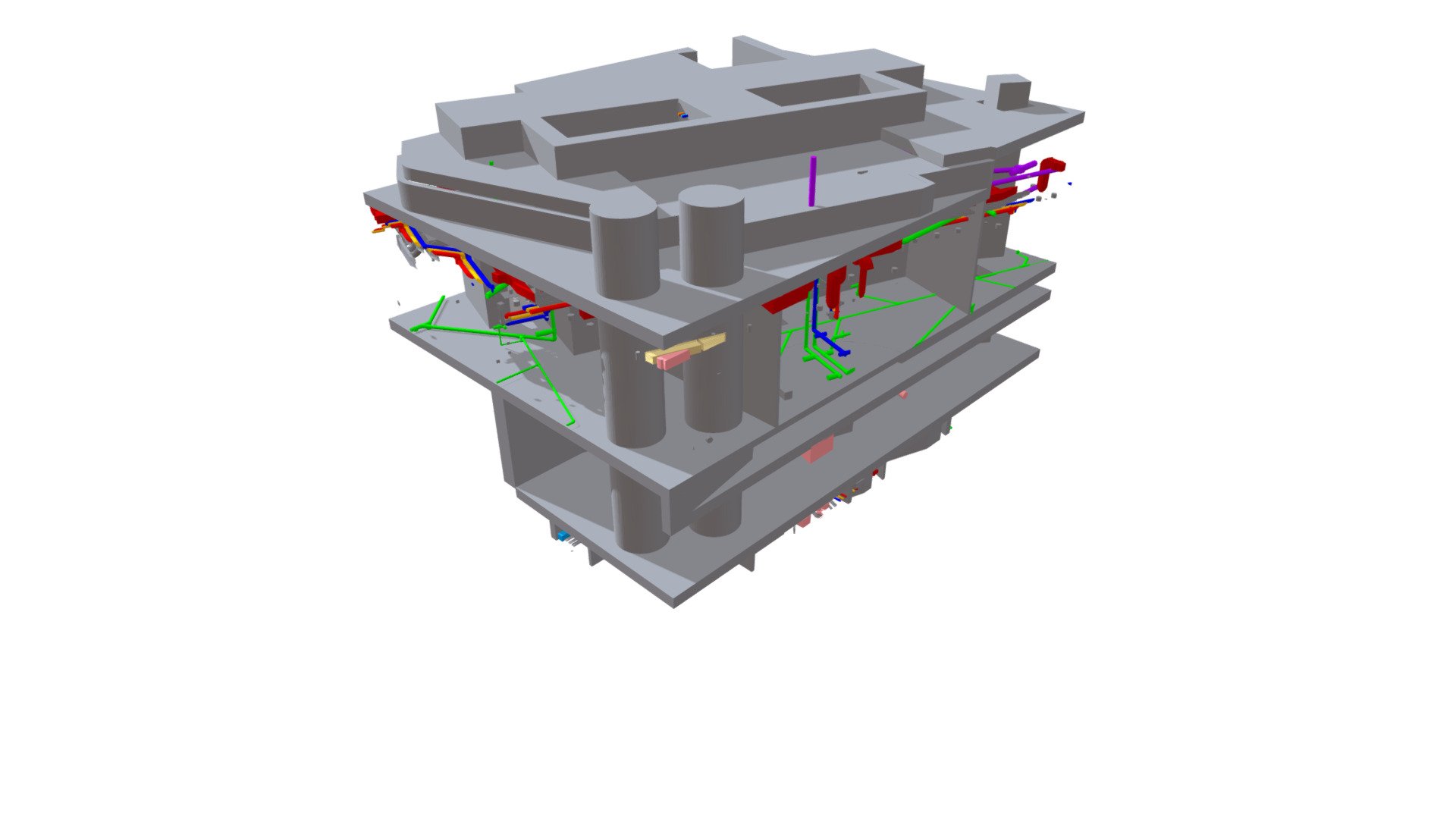 One Blackfriars - 3D Building Model (V)