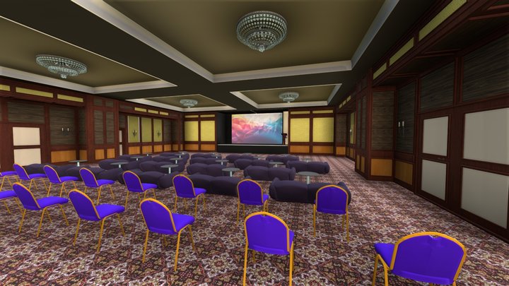 Premier Palace Kiev 3D Model