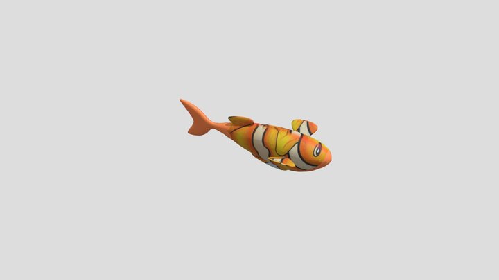 ikan cantik 1 3D Model