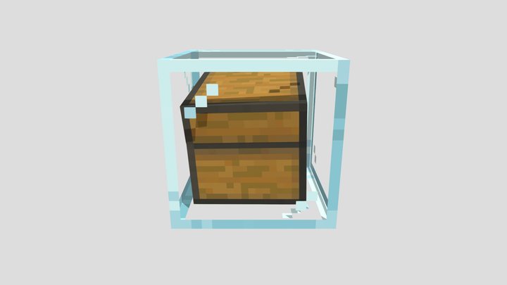 Crate 3D Model