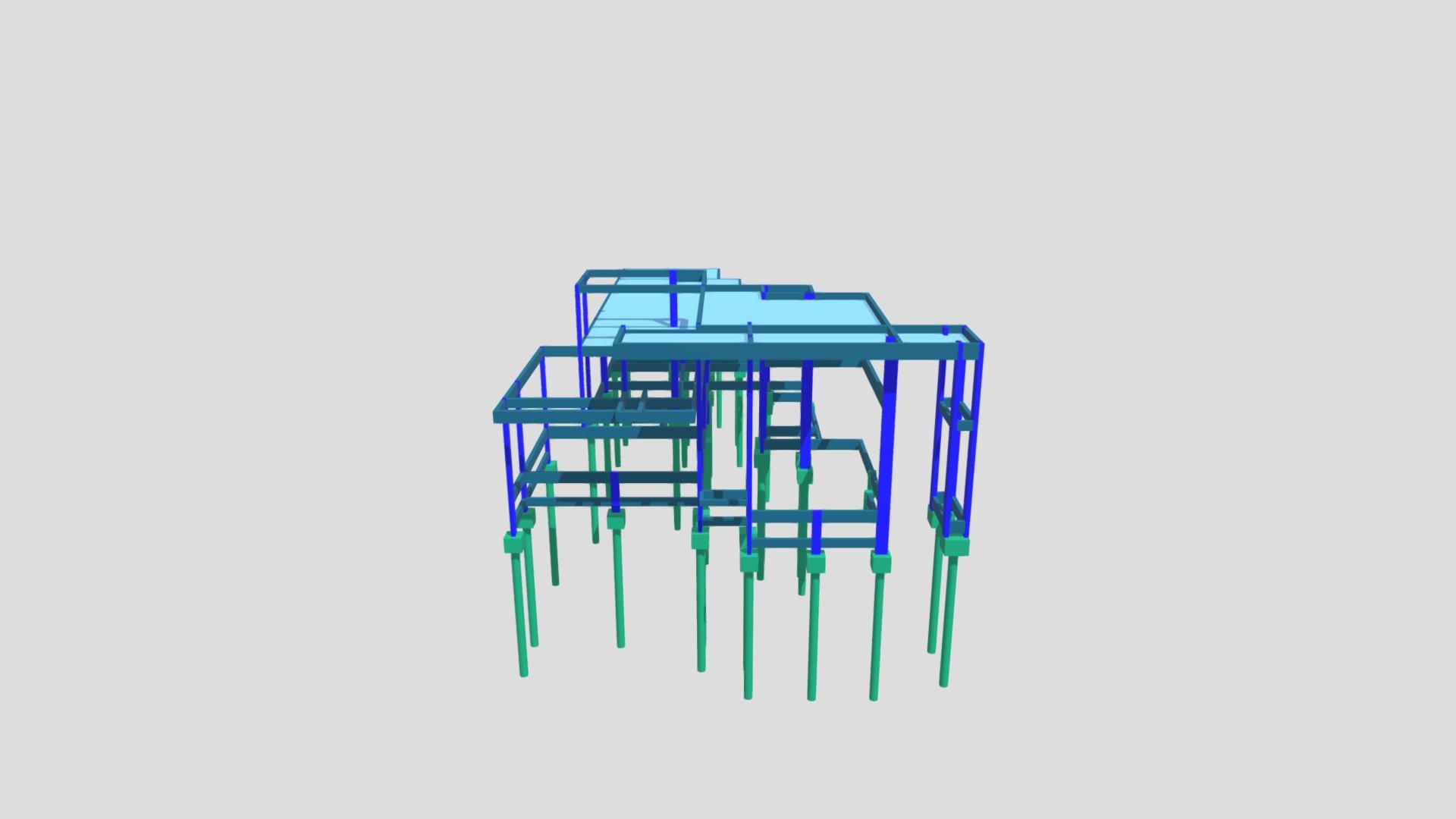 MODELO 3D ESTRUTURAL - 3D Model By EDERABADIA [1c35bd4] - Sketchfab