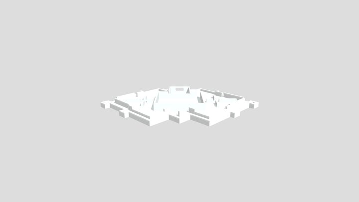 Temple - Main_ Model 3D Model
