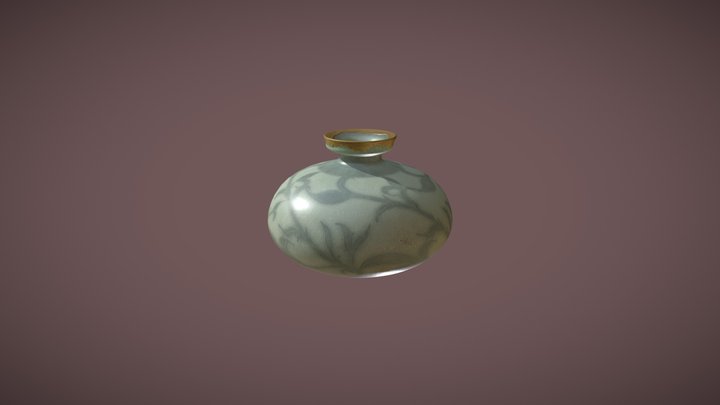 Korean celadon 3D Model
