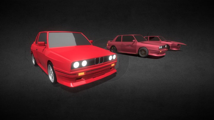 BMW (Damage HW) 3D Model