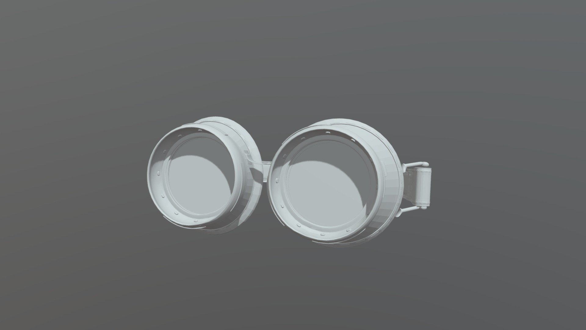 Steampunk goggles - Download Free 3D model by fr3duck [1c3a588] - Sketchfab