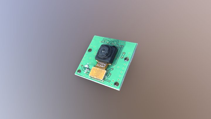 Arducam 5 Megapixels 1080p Sensor OV5647 3D Model