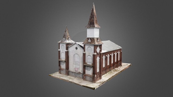 Trinity CME Church 3D Model