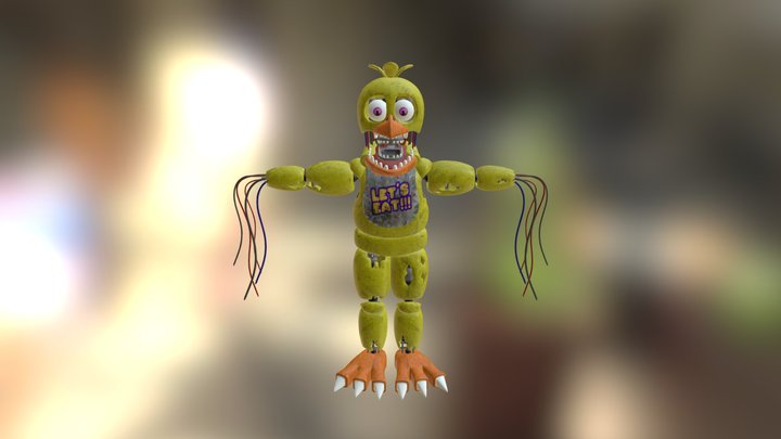 Withered Chica (EverythingAnimations) 3D Model
