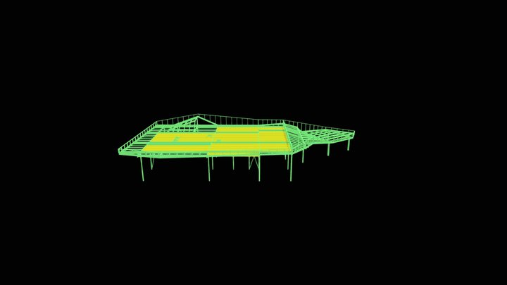 3D-Chalet Grande Anse 3D Model