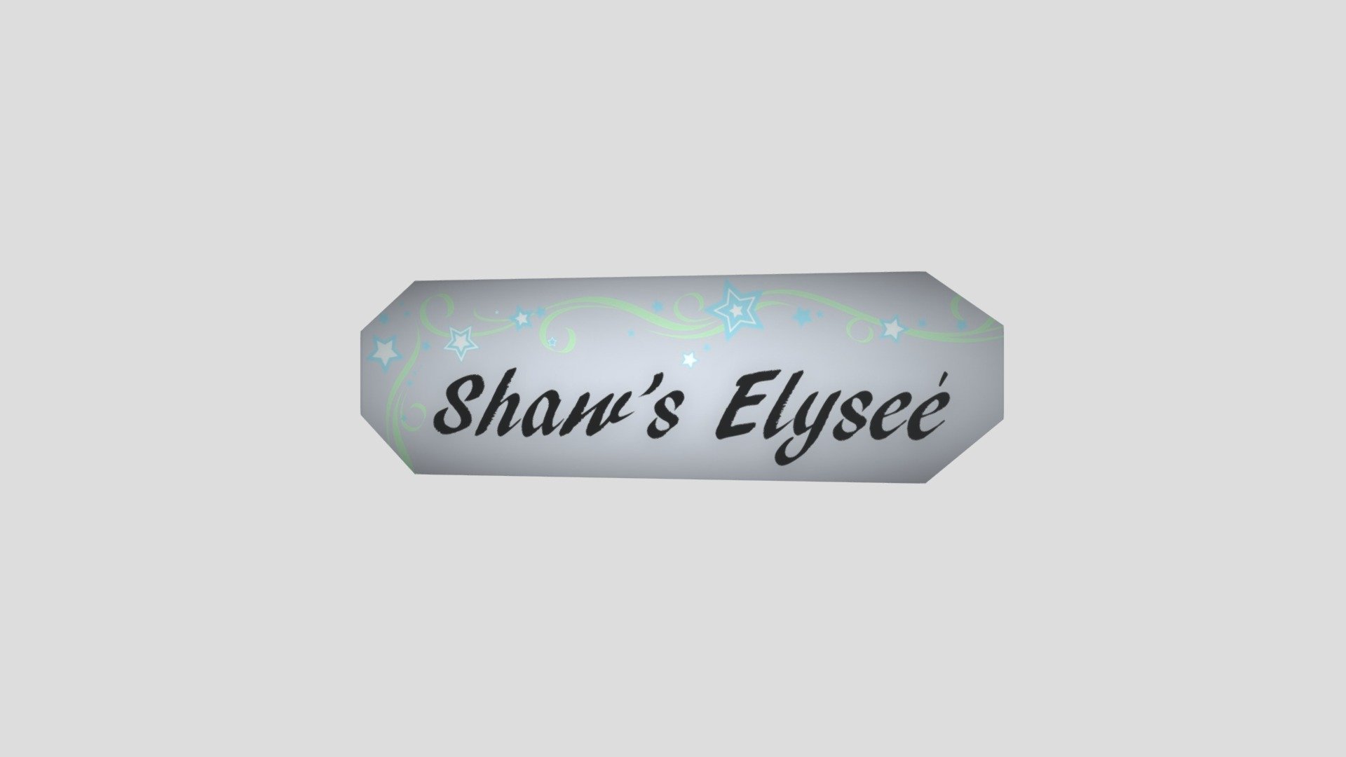 OCF Street Sign Shaw's Elysee