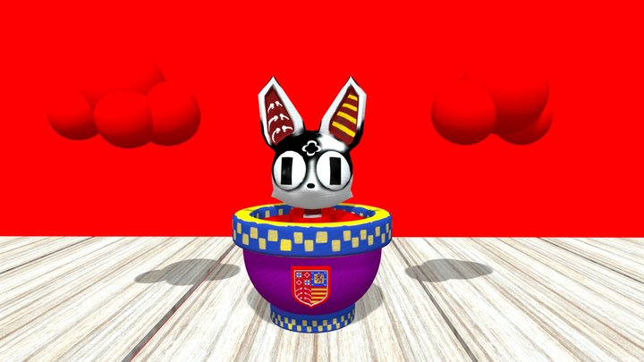 Bunny Borges 3D Model