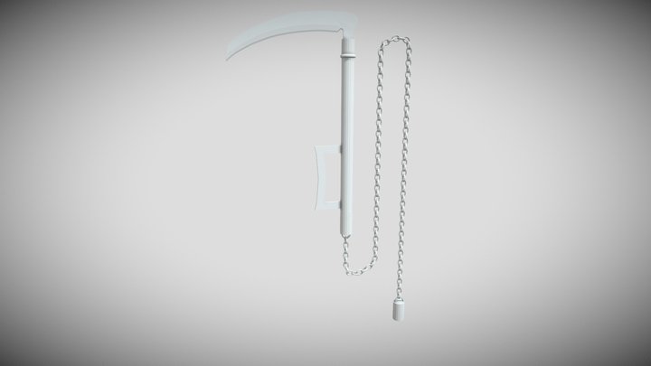 Port6 Kusarigama Block out 3D Model