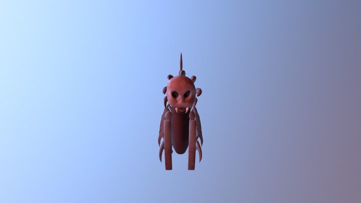 The Thousand-faced monster 3D Model