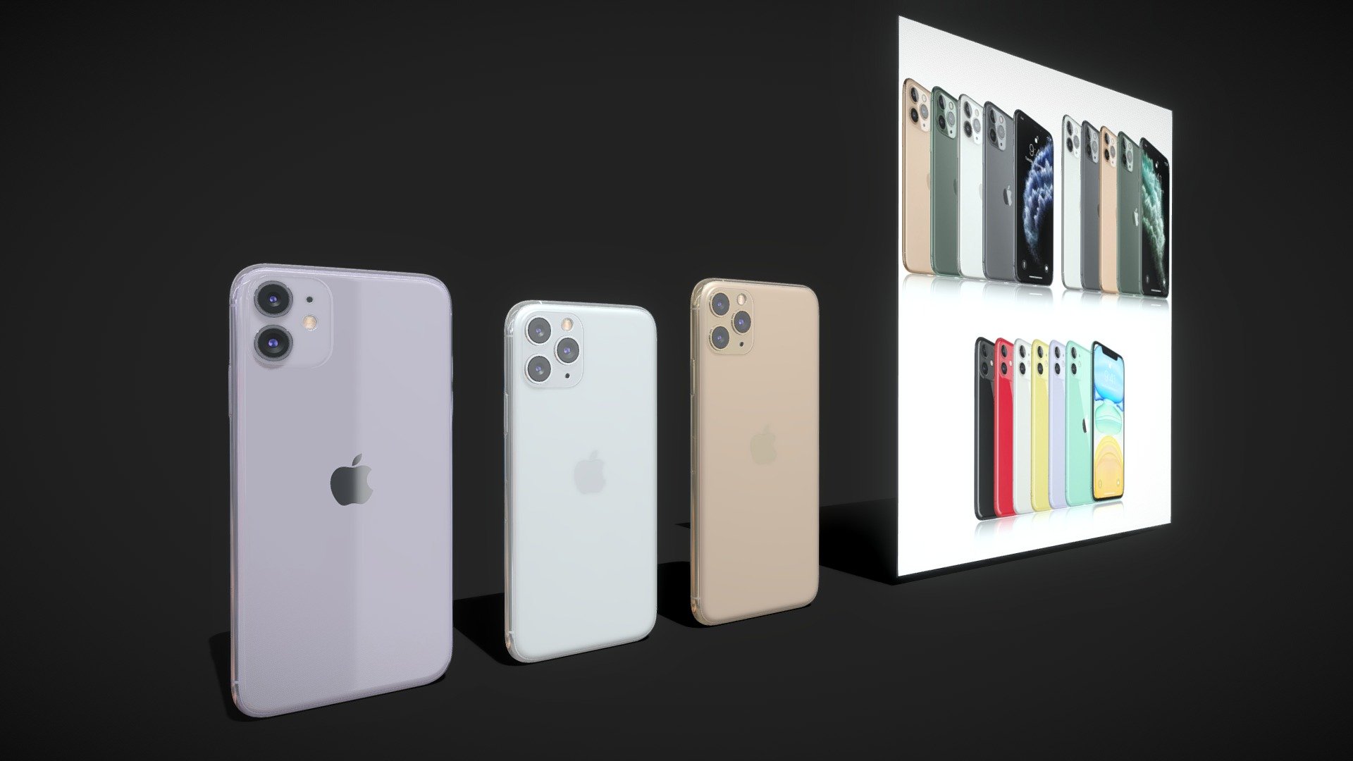 Apple iPhone 11 Pro & 11 Pro MAX & 11 All colors