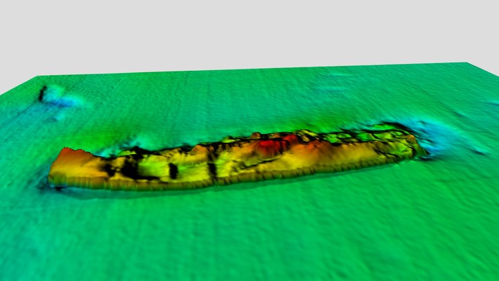 Unknown Shipwreck 557 3D Model