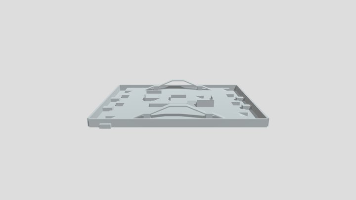 Map 2 "straight" 3D Model