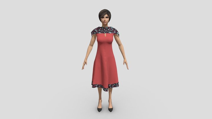Dress-S6 3D Model