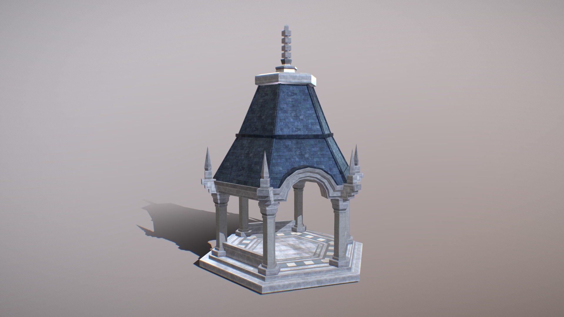 Hyrule Castle Gazebo - Hyrule Warriors: AOC - Buy Royalty Free 3D model ...