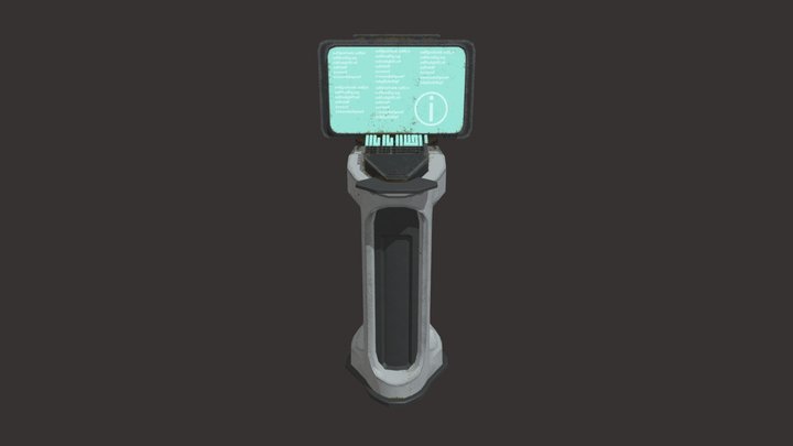 Computer 3D Model