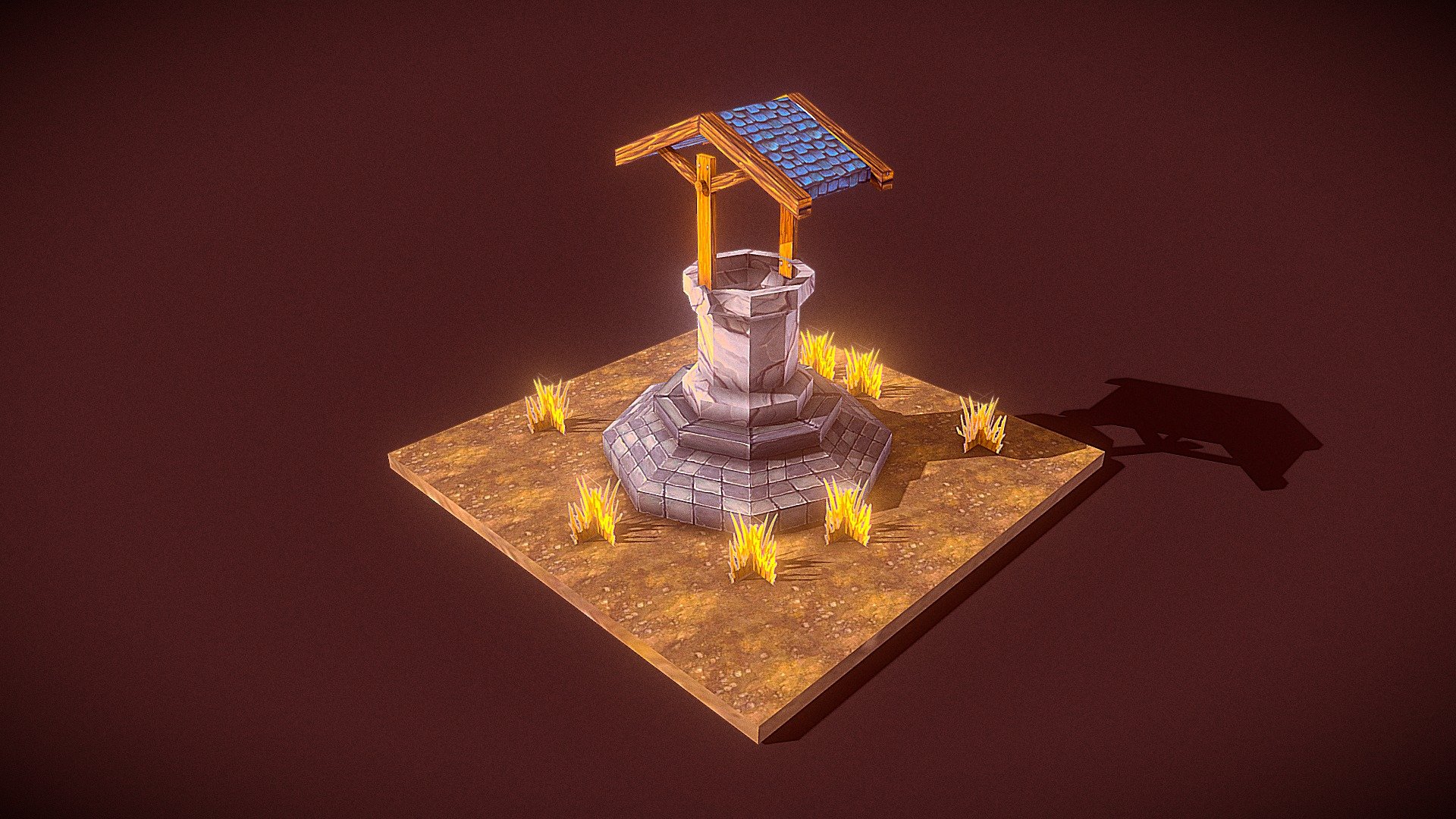 LPW(Low Polygon Well)