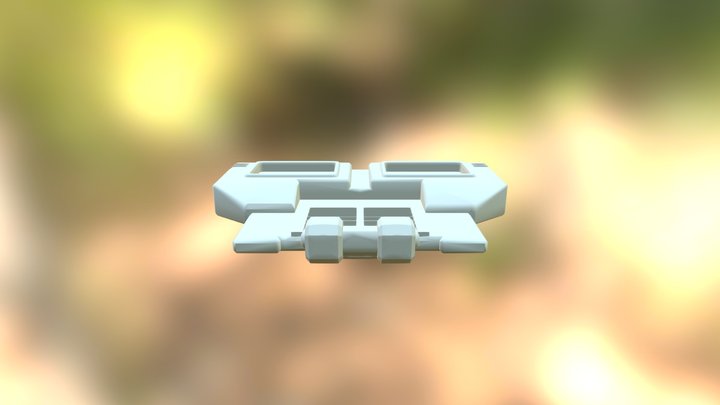 Borstschild 27-1-17 3D Model
