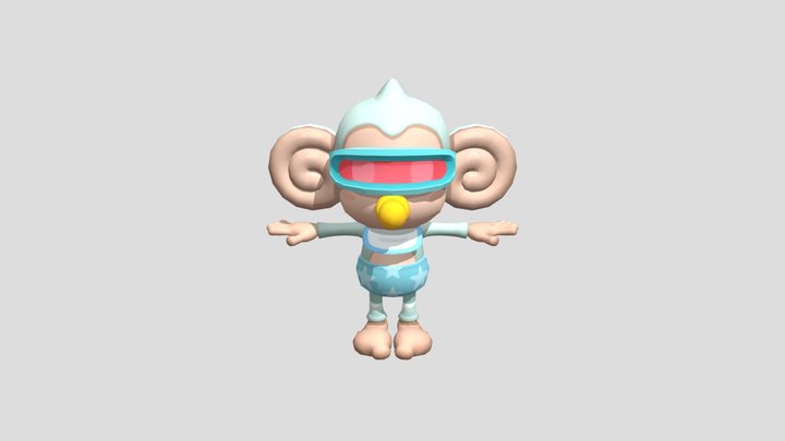 Super Monkey Ball - Baby 3D Model