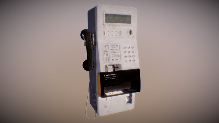 Korean Payphone – Free 3D Model STL