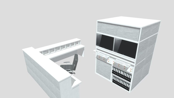 nurse-station 3D Model