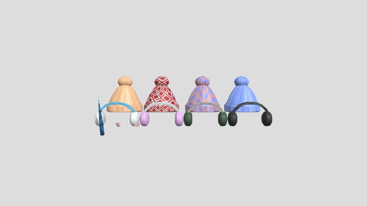 Gorilla_tag_winter_cosmetics_2022 3D Model