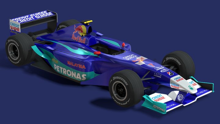 2002 Sauber C21 – Modello 3D gratuito STL