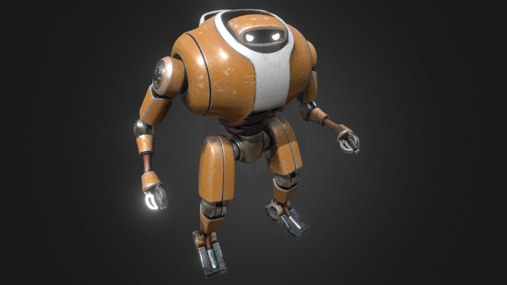 Brute Robot 3D Model