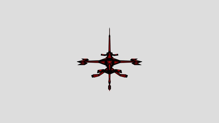 low poly space station! – Modello 3D gratuito STL
