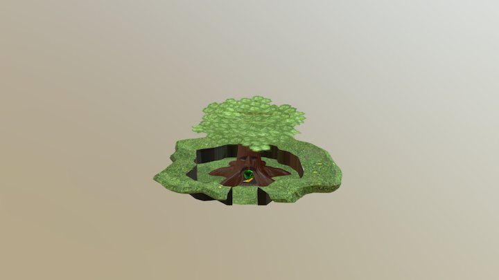 Deku Tree 3D Model
