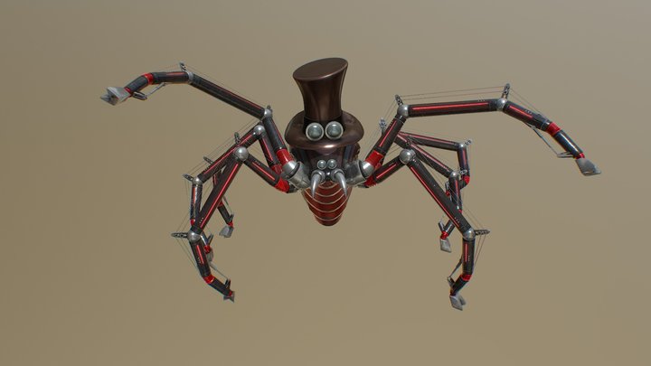 DR. ARCHIBALD - SPIDER 3D Model