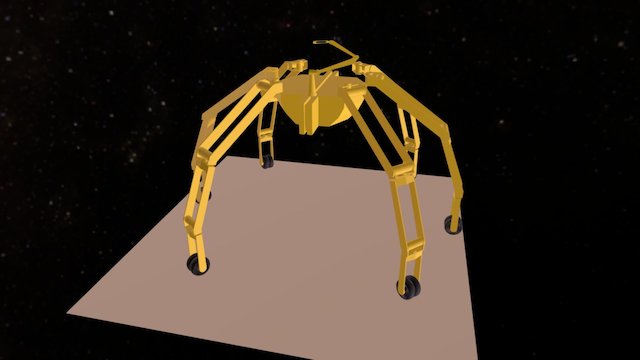 Lunar Rover 3D Model