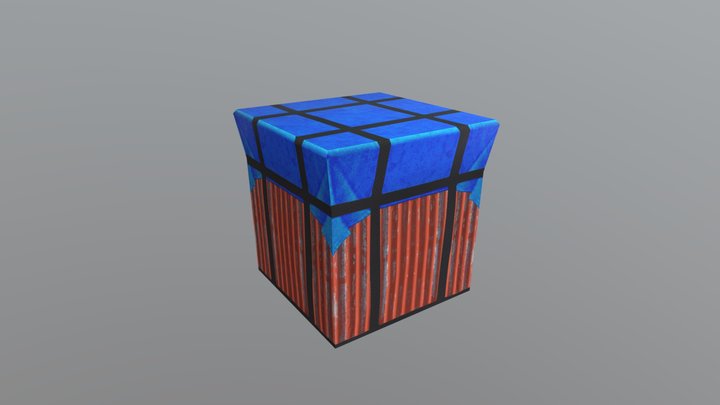 PubG Box 3D Model