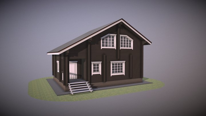 [phdoma.ru] Д-124-1 Проект дома Куопио 3D Model