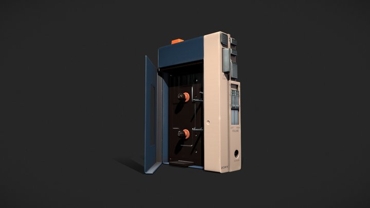 Sony Walkman - Zony Runman 3D Model