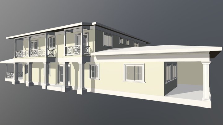 Nabbie Town House 3D Model