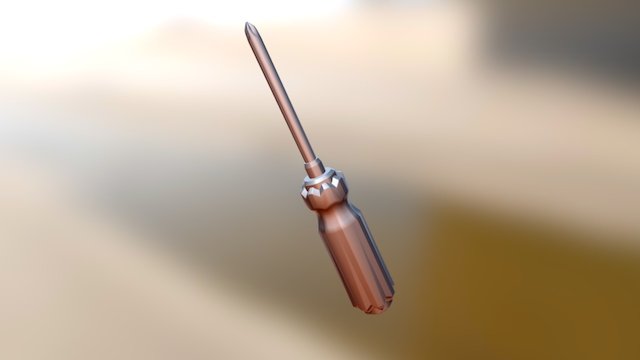 Screwdriver 3D Model