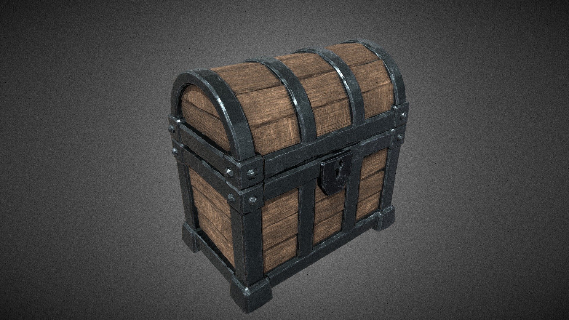 Game Asset Stylized Treasure Chest - Download Free 3D Model By Adbc ...