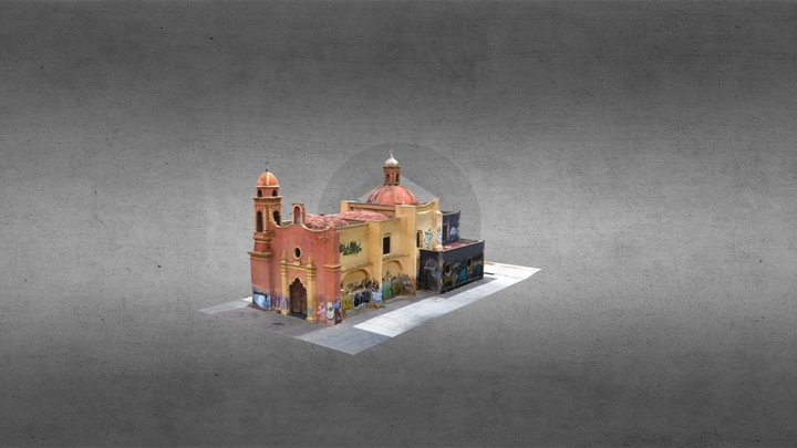 Capilla de La Concepción de Tlaxcoaque 3D Model
