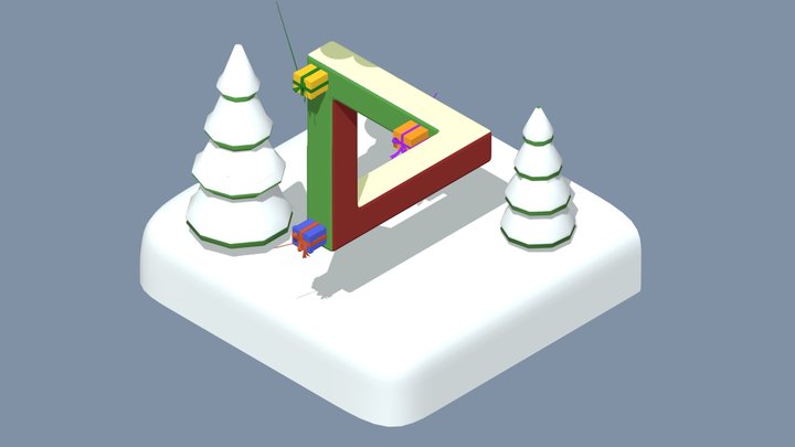 Gifts are probably broken inside, just like me. 3D Model