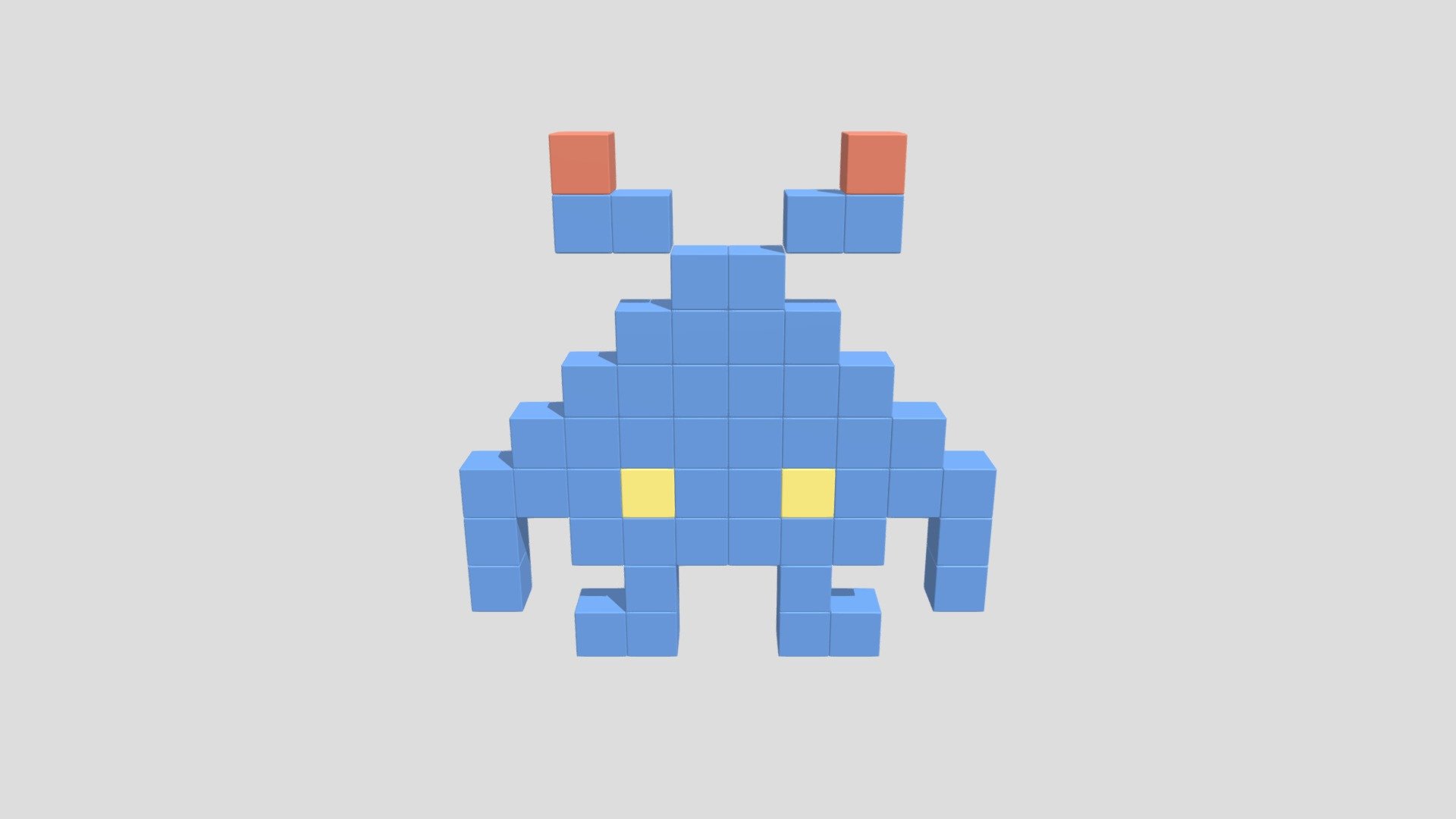 Pixel To Voxel Character