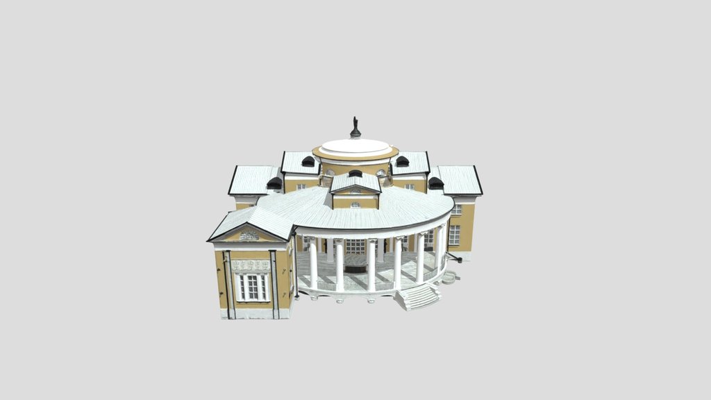 Colonnaded Rotunda Pavilion